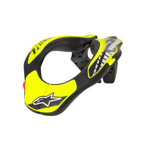 ALPINESTARS Youth Neck Support - Black Yellow Fluo - One Size 