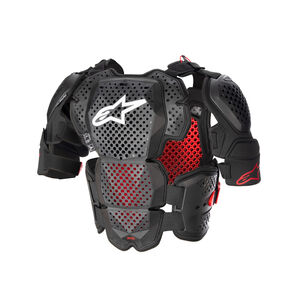 ALPINESTARS A-10 V2 Full Chest Protector - Anthracite Black Red click to zoom image