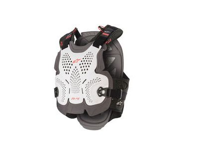 ALPINESTARS A-4 Max Chest Protector - White Anthracite Red