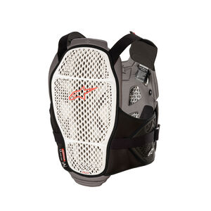 ALPINESTARS A-4 Max Chest Protector - White Anthracite Red click to zoom image