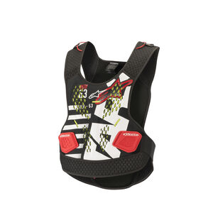 ALPINESTARS Sequence Chest Protector - Black White Red 