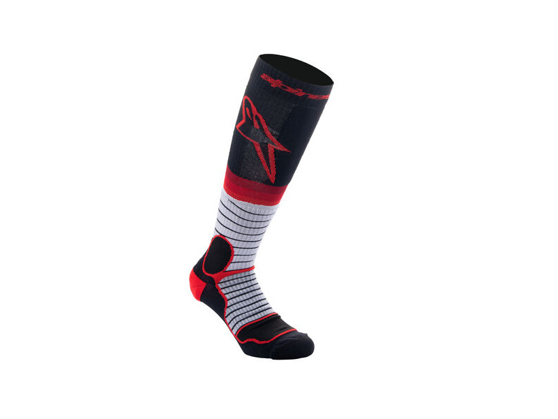 ALPINESTARS MX Pro Socks Black Gray Red click to zoom image