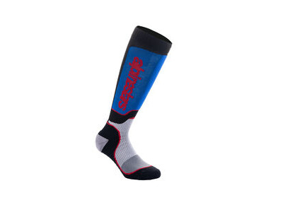 ALPINESTARS MX Plus Socks Black White Royal Blue