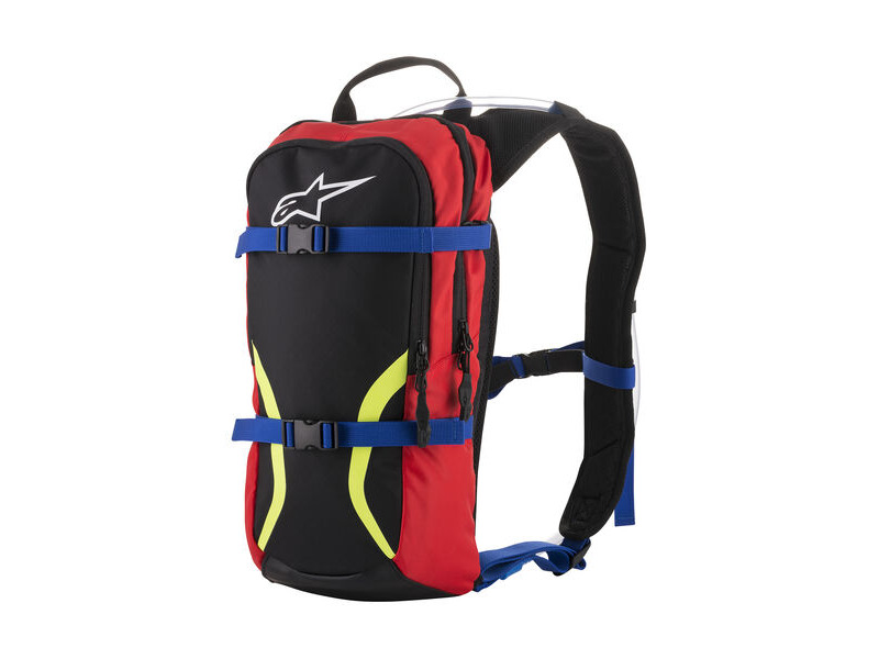 ALPINESTARS Iguana Hydration Backpack Black Blue Red Yellow Fluo click to zoom image