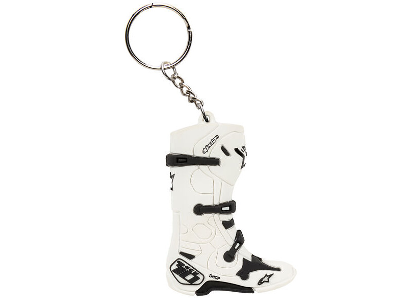 ALPINESTARS New Tech 10 Boot Keyfob White click to zoom image