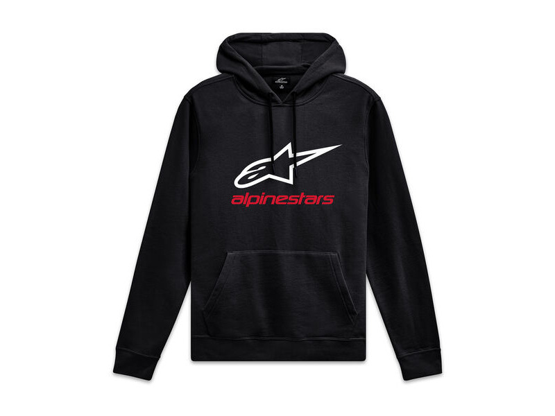 ALPINESTARS Always Hoodie V3 Black/White/Red click to zoom image