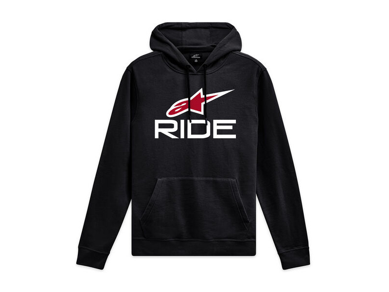 ALPINESTARS Ride Hoodie V3 Black White Red click to zoom image