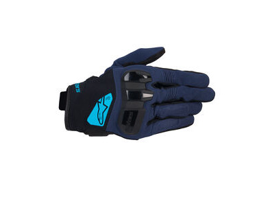 ALPINESTARS Chrome V2 Gloves Dark Blue Hawaiian Ocean
