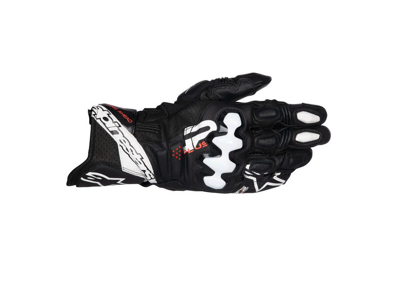ALPINESTARS GP Plus R V3 Gloves Black White click to zoom image