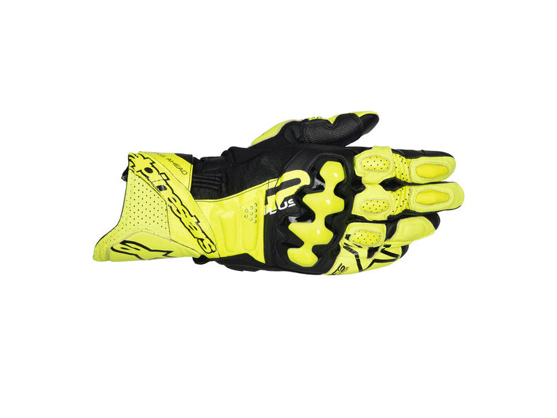 ALPINESTARS GP Plus R V3 Gloves Yellow Fluo Black click to zoom image