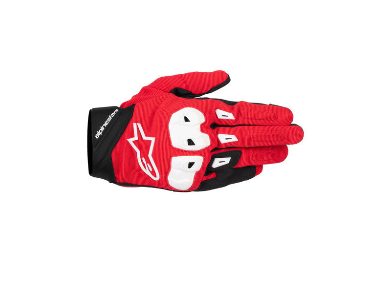 ALPINESTARS SP X 1 Gloves Bright Red Black White click to zoom image