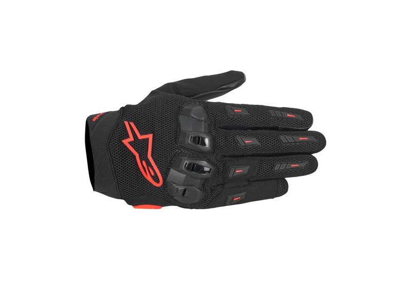ALPINESTARS SP X 5 Air Gloves Black Red Fluo click to zoom image