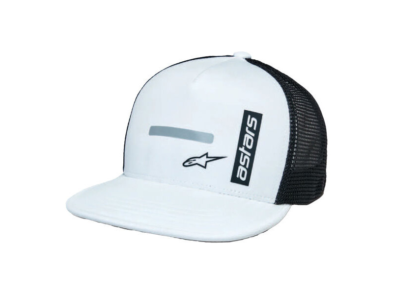 ALPINESTARS Alter Trucker Hat White Black click to zoom image