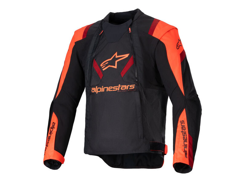 ALPINESTARS T-Stunt Air Jacket Black Red Fluo Dark Red click to zoom image