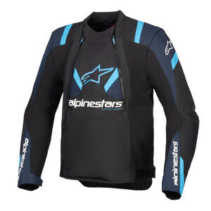 ALPINESTARS T-Stunt Air Jacket Black Dark Blue Blithe Blue 