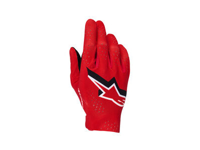 ALPINESTARS Supertech MX Gloves - Fire Red Black White