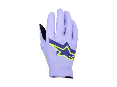 ALPINESTARS Supertech MX Gloves - Lavender Violet Fluo Yellow
