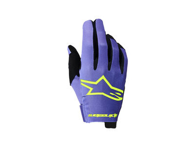 ALPINESTARS Radar Gloves Purple Yellow Fluo