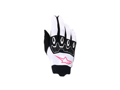 ALPINESTARS Stella Full Bore V2 Gloves White Pink Fluo Black