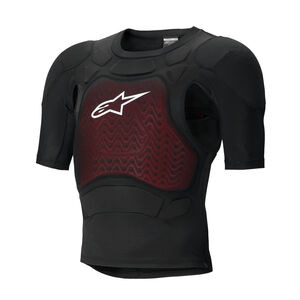 ALPINESTARS Bionic Plasma LT Protection Jacket Short Sleeve - Black White 