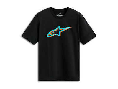 ALPINESTARS Ageless Shadow CSF Tee Black Turquoise