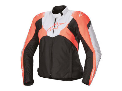 ALPINESTARS Stella T-Jaws V4 WP Jacket Black Ice Grey Fluo Coral