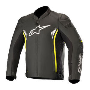 ALPINESTARS Sp-1 V2 Leather Jkt Blk/Yell/Fluo 