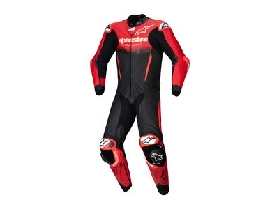 ALPINESTARS Alpine GP-R7 1 Pc Leather Suit Black Mid Red