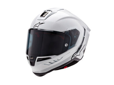 ALPINESTARS Alpine Supertech R10 Solid Ece06/Fim White Gloss Black Matt