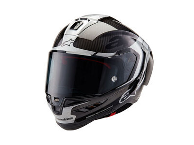 ALPINESTARS Alpine Supertech R10 Element Ece06/Fim Blk Carb Silver Blk GL