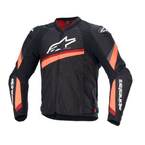 ALPINESTARS Alpine T-GP Plus R V4 Jacket Black Red Fluo 