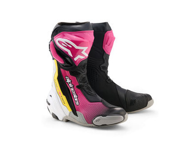 ALPINESTARS Supertech R Black Magenta White Yellow