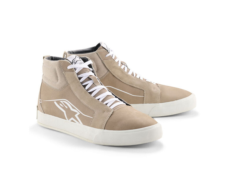 ALPINESTARS Ride-63 Leather Shoes Flint White click to zoom image
