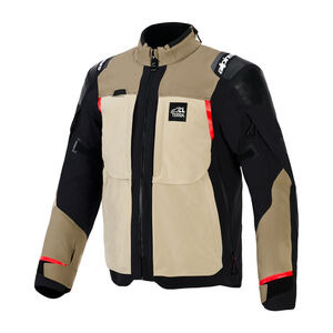 ALPINESTARS Andes Pro Drystar XF Jacket Walnut Aluminum 