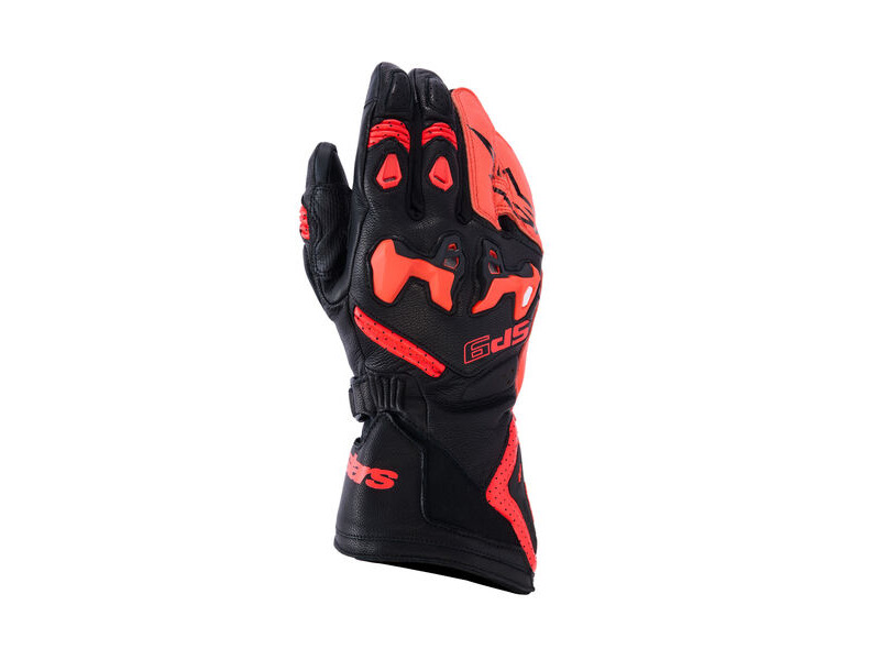 ALPINESTARS SP-9 Gloves Black Red Fluo click to zoom image