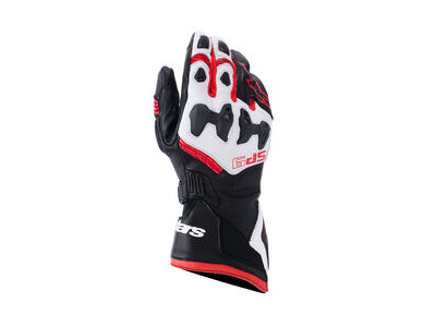 ALPINESTARS SP-9 Gloves Black White Bright Red