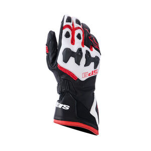 ALPINESTARS SP-9 Gloves Black White Bright Red 