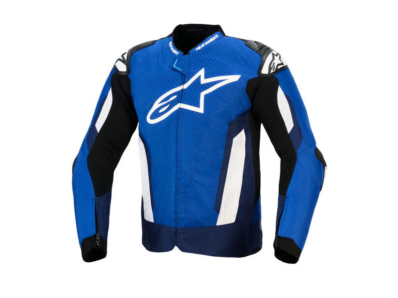 ALPINESTARS T-GP Air Jacket Bright Blue Navy White click to zoom image