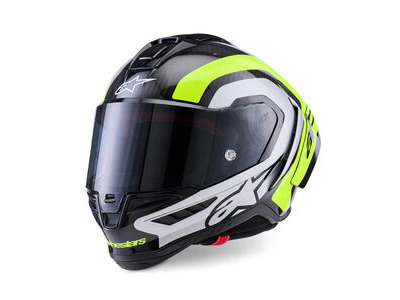 ALPINESTARS Supertech R10 Arius ECE6 Bk Slv Ylw Flu Gls