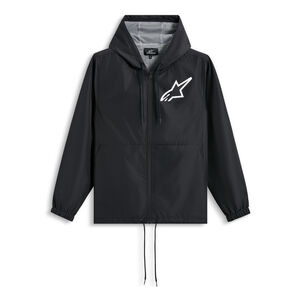 ALPINESTARS Speeder Chromium Windbreaker Jacket Blk White 