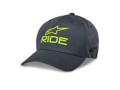 ALPINESTARS Ride Sonic Hat Charcoal Hi Vis Yellow