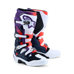 ALPINESTARS Tech 7 - Purple White Dk Blue Red Fluo 