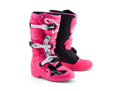 ALPINESTARS Tech 7S - Pink Fluo Black White