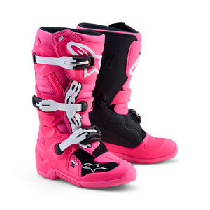 ALPINESTARS Tech 7S - Pink Fluo Black White 