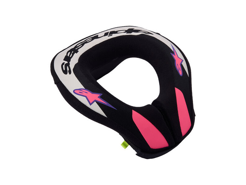ALPINESTARS Sequence Youth Neck Roll - Black Light Gray Purple click to zoom image