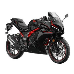 LEXMOTO LXR 125 Euro 5+ - NEW MODEL  Black/Red  click to zoom image