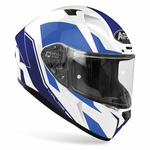 AIROH Valor Helmet - 'Wings Blue' (Gloss) 2022