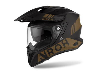 AIROH Commander 'Gold' Adventure Motorcycle Helmet - Gold Matt