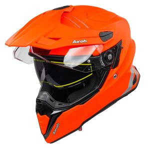AIROH Commander Adventure - Orange Fluo Matt click to zoom image