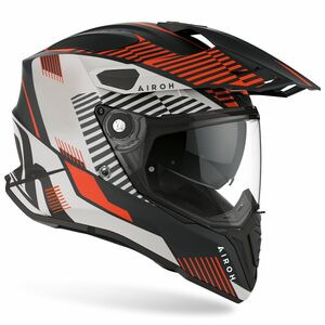 AIROH Commander Adventure Helmet - 'Boost Orange' (Matt) 2022
